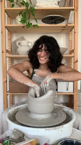 this clay was too hard ##potterytiktok##ceramicvideos##bodyhairpositivity##potteryvideos##clayartist##ceramicsoftiktok 