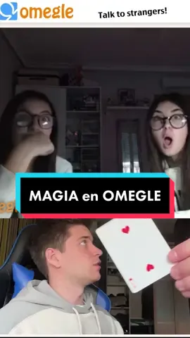 Adivinando cartas de desconocidos 🃏  Magia en Omegle -Más videos en YouTube- #fyp #omegleespaña #magiaomegle #trucodecartas #bromaomegle #omegle