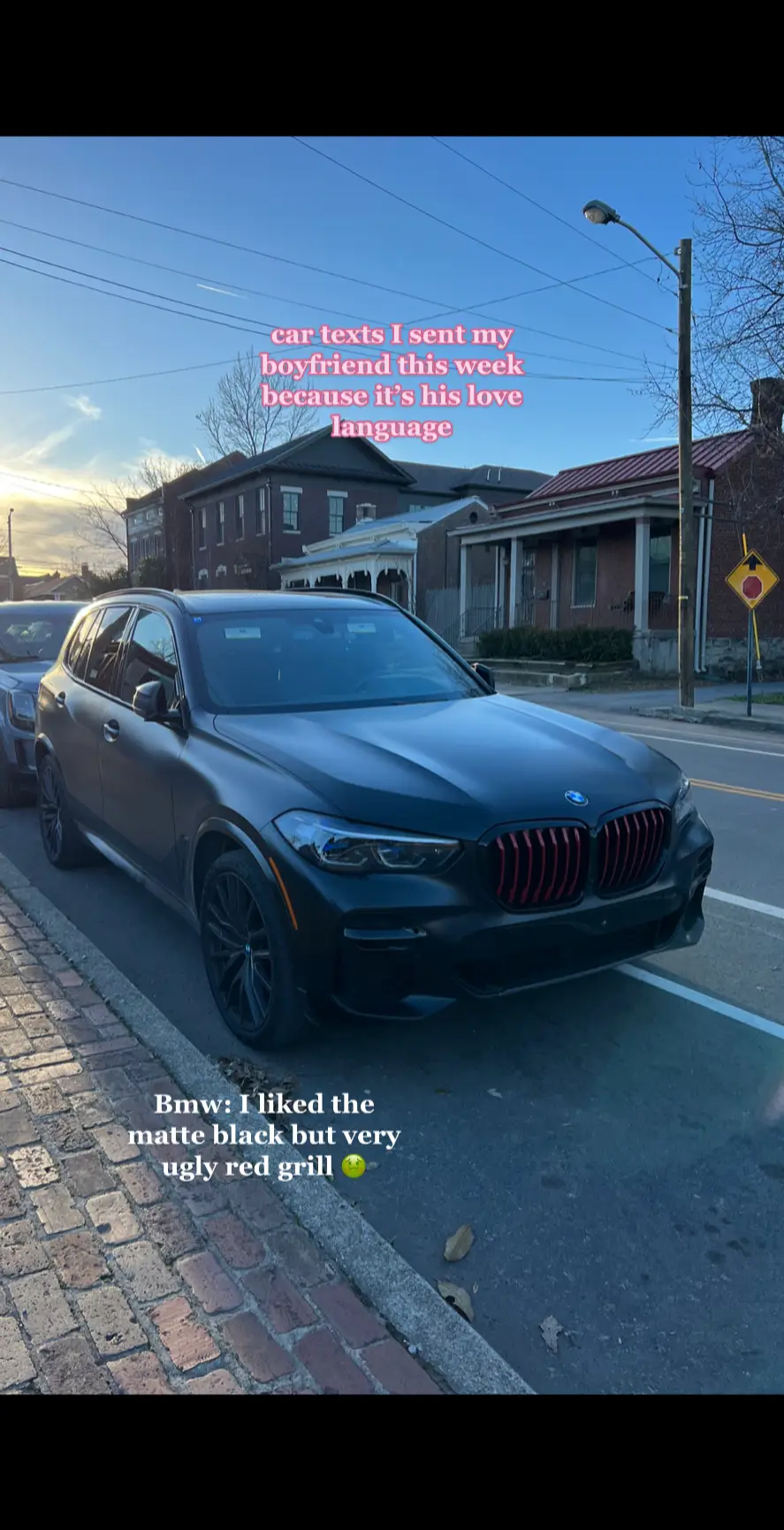 he gets a range in the text lineup #notacargirlreview #datingacarguy #datingacarguycheck #cartext #carspotting #lexusfsport #bmwm5 #rangerover #m4 #bmwm4