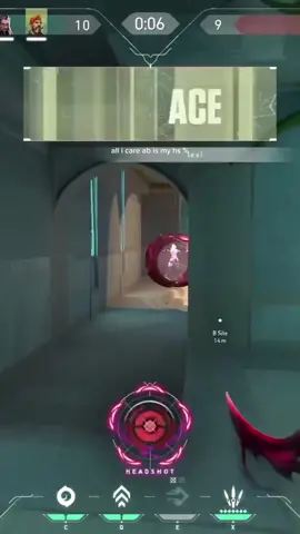 crosshair placement go brr #Valorant #fyp #fade #valorantclips #egirl #jett 
