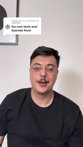 Respondendo a @cl8678hfj algumas combinações com tenis azul! Qual seu favorito? #fashiontiktok #modamasculina #combocolor 