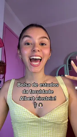 Como funcionam as bolsas de estudos da faculdade Albert Einstein!!! ⚕️📚 #medicina #enem #vestibular #medbulando 