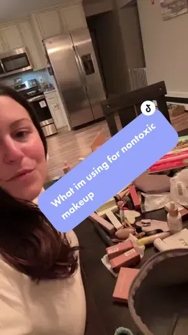 Swaping all my #toxic #makeup for #nontoxic products! Heres what im using instead #fyp