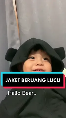 Jaket bear lucu 🥰 #jaketanak #jaketberuang #jaketanak #TerimaTantanganRoyco #secondstarofficial 
