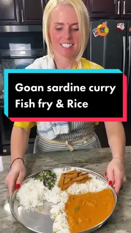 Goan sardine curry ,fried fish & rice for dinner.  Is the video better quality with iPhone?  #dinnerwithme #dinner #family #eating #fyp #Vlog #fypシ #parati #foryou #indianfood #tiktoksrilanka #tiktokindia #cookingtiktok #viral #foryoupage #gori 
