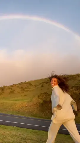 Most beautiful rainbow sunset 🥹 #sunset #trendingsound 