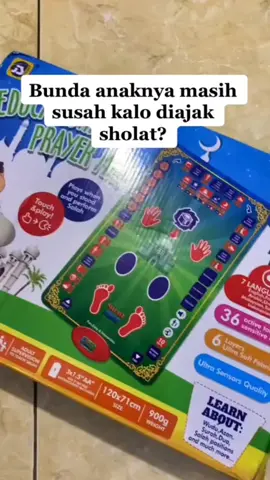 Buruan di chekout cocok bnget ni buat anak ingin belajar sholat 🥰#sajadahelektronik #muslim #fypdongggggggg #racunintiktok #fypシ #tiktokshop 