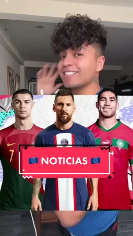 NOTICIAS DEL FÚTBOL DE EUROPA 🇪🇺 #futbol #messi #cr7 #achrafhakimi #psg #daniellachavez #joshjuanico #chelsea #haaland #fifathebest #TikTokDeportes 