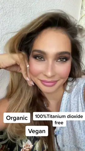 Full face of MG NATURALS makeup means a full face of non-toxic goodness! #titaniumdioxidefree #cleanmakeup #organic #vegan #crueltyfree #nontoxic #fyp #talcfreemakeup #nontoxicbeauty 