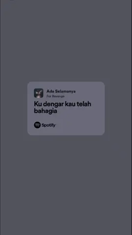 hanya ingin lupa 🥀 #sadvibes #spotifyplaylist #fypシ #music #forrevenge #fiersabesari 