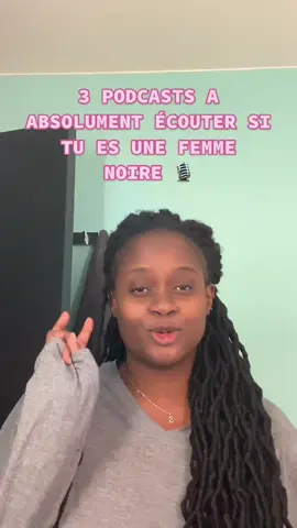 Mes recos de podcasts si tu es une femme noire💕 #podcast #podcastfr #podcastfrancophone #podcastfrance #spotifypodcast #blackwomenpodcast #podcastforblackwomen #podcastforblackgirls #podcastrecommendation #pt #pourtoi #pourtoipage #viral 