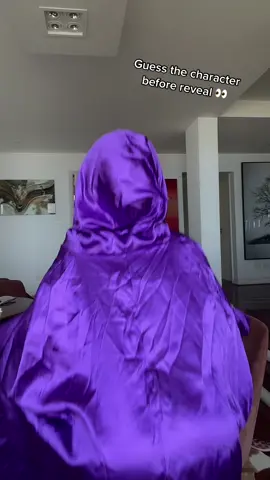 Can you guess the cosplay?  😆💜 #cosplay #cosplayreveal #cosplaygirls 