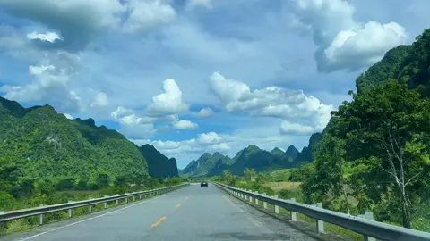 Đoạn đường đẹp của Minh Hoá xã Thượng Hoá.#nature 