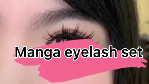 Do u like manga eyelash set?#eyelashes #eyelashextensions #lashartist #glue #foryou #eyelashadhesive #girls #eyelashartist #eyelashglue #eyelashextension #mangaeyelash
