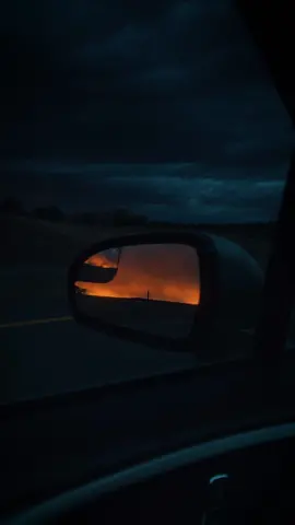 The road stretches on forever, but I'm stuck in this moment.. #aesthetic #darkaesthetic #dark #road #moody #sunset #sunsetaesthetic #calm 