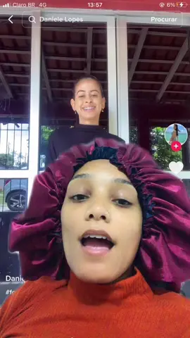 É a Dani que se converteu kkkkkk #danisentacomcarinho #danielalopes #danilopes 