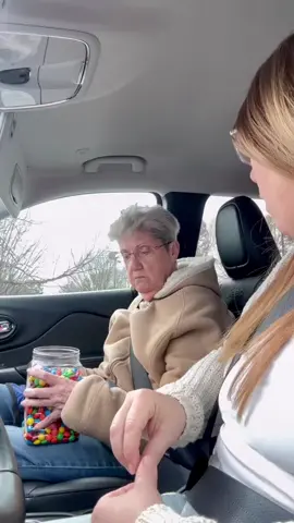 How many times did she put the lid back on 😂 #bbmoods #oursitcom #cedarthehumog #momanddaughter 