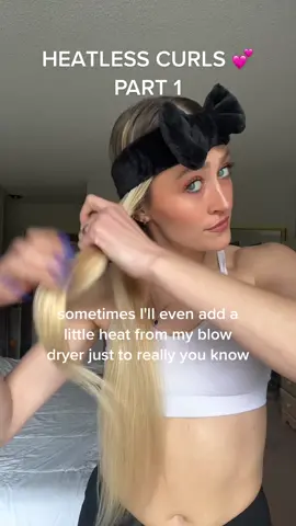 Using my new headbands🫶🏼 stay tuned to see the results! #heatlesscurls #heatlesscurlsovernight #heatlesswaves #easyhairstyles #overnighthairstyles #amazonfinds #amazinstorefront #easyhairtutorials #hairstyles #hairtutorial #longhair #onlinefitnesscoach #onlinehealthcoach #healthytips 