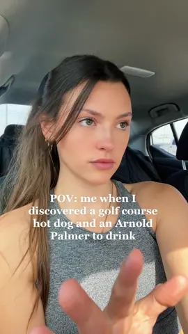 that combo just hits different #golf #golfgirl #arnoldpalmer #golfcourse #golftiktok #golftok #golfsnacks #golfer #golfhumor 