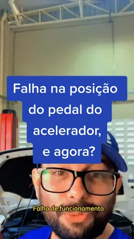 ⚠️Falha na posição do pedal do acelerador, e agora?  #oficinamecanica #centroautomotivo #mecanicos 