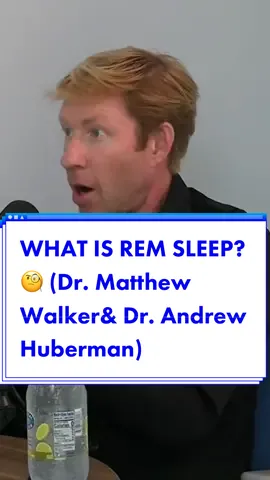 Replying to @somnifix What is REM sleep & why are we paralyzed during sleep? #remsleep #neuroscience #hubermanlab #matthewwalker #andrewhuberman #learntok 