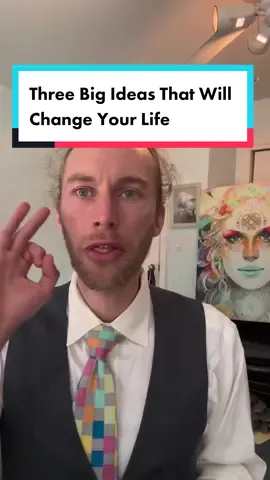 3 Big Ideas that will Change Your Life. #health #wealth #relationships #stress #honesty #success #robertwblove