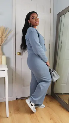 Grey outfit of the day on a cloudy day. #OOTD #affordablefashion #fashionnova #aspiringcontentcreator #microinfluencer #ugc #styleinspo #blackgirlfashion 