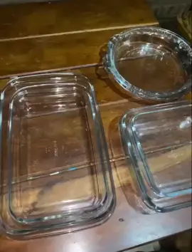 Conjunto Marinex Jogo de Travessas 5 ( CINCO) peças variadas em Vidro Temperado    R$114,00