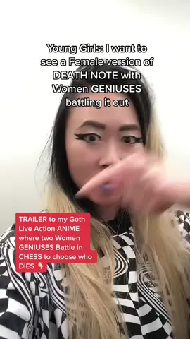 TRAILER👉🏻 @deadlychessroyale ✨🎥♟#animetiktok #femalecosplayer  #liveactionanime #deathnote #misaamane #femalecosplayers 