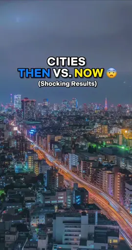 CITIES THEN VS. NOW . . . #travel #fyp #tiktok #foryou #foryoupage #funny #youtube #youtubeshorts #edit #edits #instagram #beauty #vacation #destinations #city #cities 