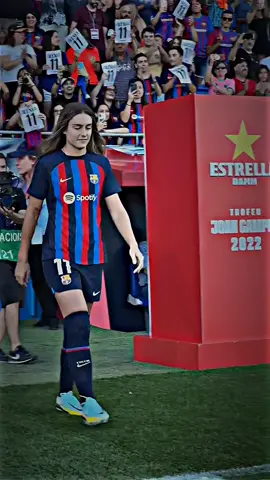 👑Queen Alexia Putellas❤💙gak ada obat#alexiaputellas #fcbfemeni #barcelona #goat #fypシ #football #messi #jedagjedug 