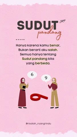 #selfreminder Belajar melihat sesuatu dari kacamata yang berbeda 