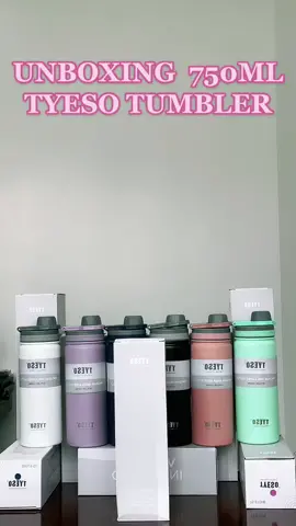 Original Tyeso Vacuum Insulated Tumbler Stainless Steel Sports Bottle with Handle 530ML | 750ML#tyesotumbler #tyeso #tumblersoftiktok 