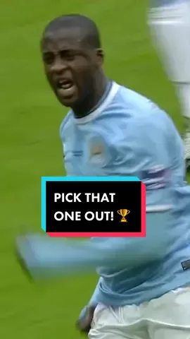 #OnThisDay in 2014, Yaya Toure scored this unbelievable goal helping us to win the League Cup final! 🏆 #ManCity #ManchesterCity #MCFC #YayaToure #LeagueCup 