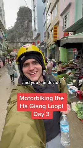 Day 3 of motorbiking the Ha Giang Loop! #vietnam #travel #hagiang #solotravel #fypシ 