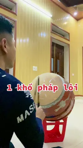 trống cúng. 1 khổ trống pháp lôi#tamlinhhuyenbi 