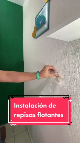 Instalación de repisas flotantes #repisa #repisas #AtreveteAProbar #repisasflotantes #melamina #DIY #carpinteria #woodworking #woodworker #hobby #madera 