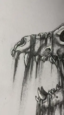 Sketch #6? I’ve lost track… #art #artist #darkartist #sketch #sketchbook #sketching #drawing #wolf #fyp #foryoupage #scaryart #wolfart #skullart 