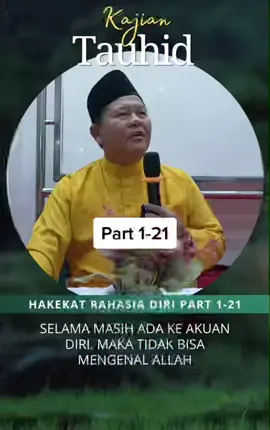 Selama masih ada ke akuan diri,tidak bisa mengenal allah#mengenalallah #mengenaldiri #ustadziswardi #ilmutauhid #makrifat #makrifatullah #tauhidrobbani 