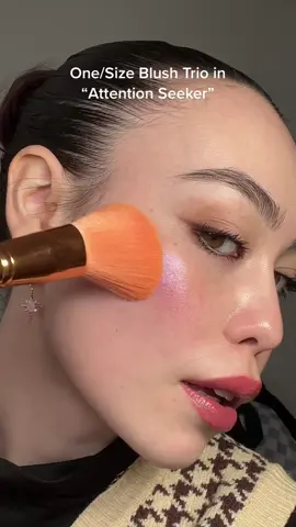 Our girl, @jazlmao highlighter is POPPIN’ ✨✨✨ PSST: Attention Seeker restock is coming soon 🤭 #attentionseeker #cheekclapper #blushtrend #blush #makeup #restock #viralmakeup 