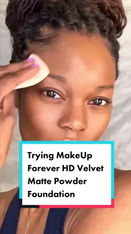 If you’re looking for a simple and smooth matter foundation that gives a beautiful finish, I’d definitely give HD Skin Matte Powder Foundation from @makeupforever a try. Available @sephora! #MakeupForeverPartner #HDSkin #FocusOnMe