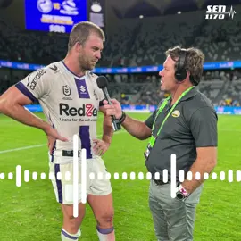 First win as sole Storm captain, Christian Welch chats to Noddy post Melbourne's win over Parramatta! #NRL #RugbyLeague #ChristianWelch #Storm