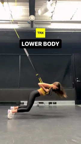 TRX LOWER BODY Some of my favourite TRX leg exercises and the variations you’ll want to try to build to them 💪🏻 🔶FRONT SQUAT 🔸TIPTOE SQUAT: prime the action of triple extension through the ankle knee and hip joint. Squeeze your glutes and quads at the top.  🔶EXTENDED SUSPENDED LUNGE 🔸EXTENDED STEP BACK LUNGE: strengthen your awareness of your  knee alignment, tracking outside middle toe, extended back leg to challenge your hip mobility.  🔶SUSPENDED LATERAL SQUAT  🔸COSSACK SQUAT: again be aware of knee alignment and work your range to sit hip crease below the knee.  ▪️Start by holding the suspension trainer handles. This will aid your balance, allowing you to focusing on alignment and range of movement.  ▪️When you’re ready; progress to the suspended variations, continue to strengthen (quads glutes and core) whilst challenging your range.  💛 SAVE IT 💪🏻 TRY IT 🥰 TAG ME #trx #trxtraining #trxworkout #trxexercises #squats #glutes #trxlegs #legworkout #quads #core #lunge #trxlunge #homeworkout #trxlive #lunges #legworkout #🍑 #runningtips #mobility #balance #coreworkout #strength #control 