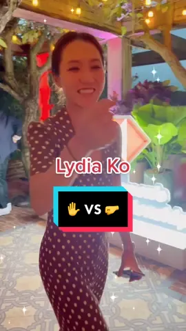 Checking-In 👊 🔴  #HWWCGolf #15YearsHWWC #BestOfHWWC #golf #fyp #tournament #2023 #lydiako #nellykorda #jinyoungko #fistbump #highfive #sgsports 