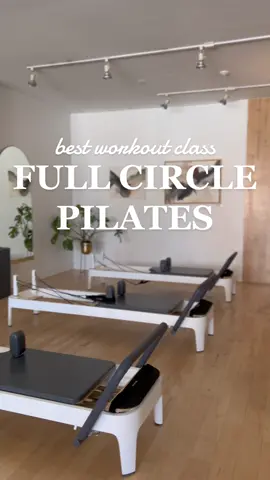 the only place that can get me to workout #fullcircle #pilates #chicago #workout #chicagohiddengems 