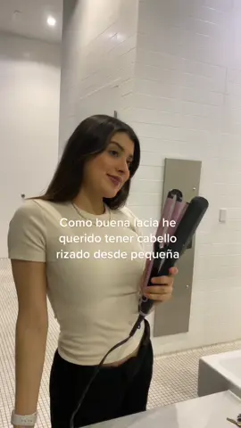 Curling iron de @wavytalkofficial 280CA001 (10% off) link en mi bio! #wavytalk #hairstyle #mermaidwaves #ondasdecalor #ondasdesirena #ondasconplancha #ondasconcalor #wavyhairtutorial #wavyhairtips #wavyhairroutine #cabellorizado #cabellochino #turorialdepeinado #tutorialdecabellorizado 