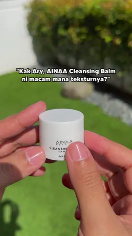Macam mana korang try dah sample cleansing balm ni ? Agak agak best ke best ? #ainaabeautyofficial #ainaabeauty #fypシ 