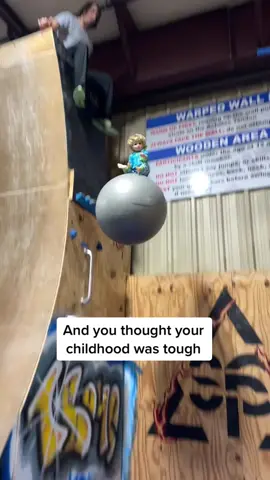 Kids are too soft these days! Do not attempt, trained professional and its a fake baby