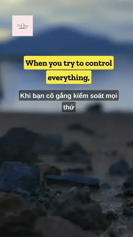 Life || Khi bạn cố gắng kiểm soát mọi thứ || Tĩnh lặng #quotes #life #cuocsong #caunoihay #motivation #inspiration #hoctienganh 