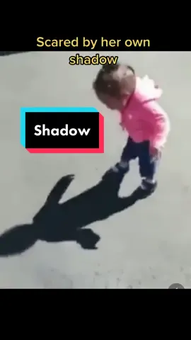 #shadow chasing #girl.  #cute but I sure hope she doesn’t get traumatized by this. #children source: TheBest_Viral on twitter #fy #fyp #foryou #foryoupage 